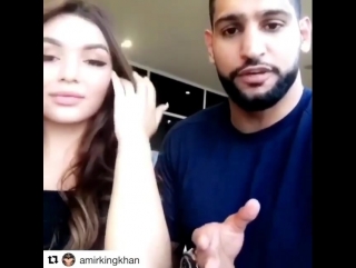 family scandal. amir khan's excuse after his party in dubai is not with his wife.