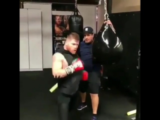 saul alvarez training, preparing for the fight with ggg.