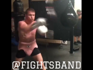 saul alvarez is preparing to fight gennady golovkin.