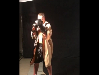 filming of oleksandr usyk in monaco.