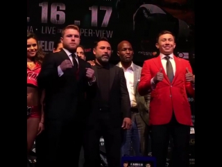 canelo-golovkin met face to face.